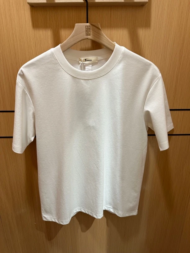 含辰生活简单纯色百搭休闲短袖T恤435000