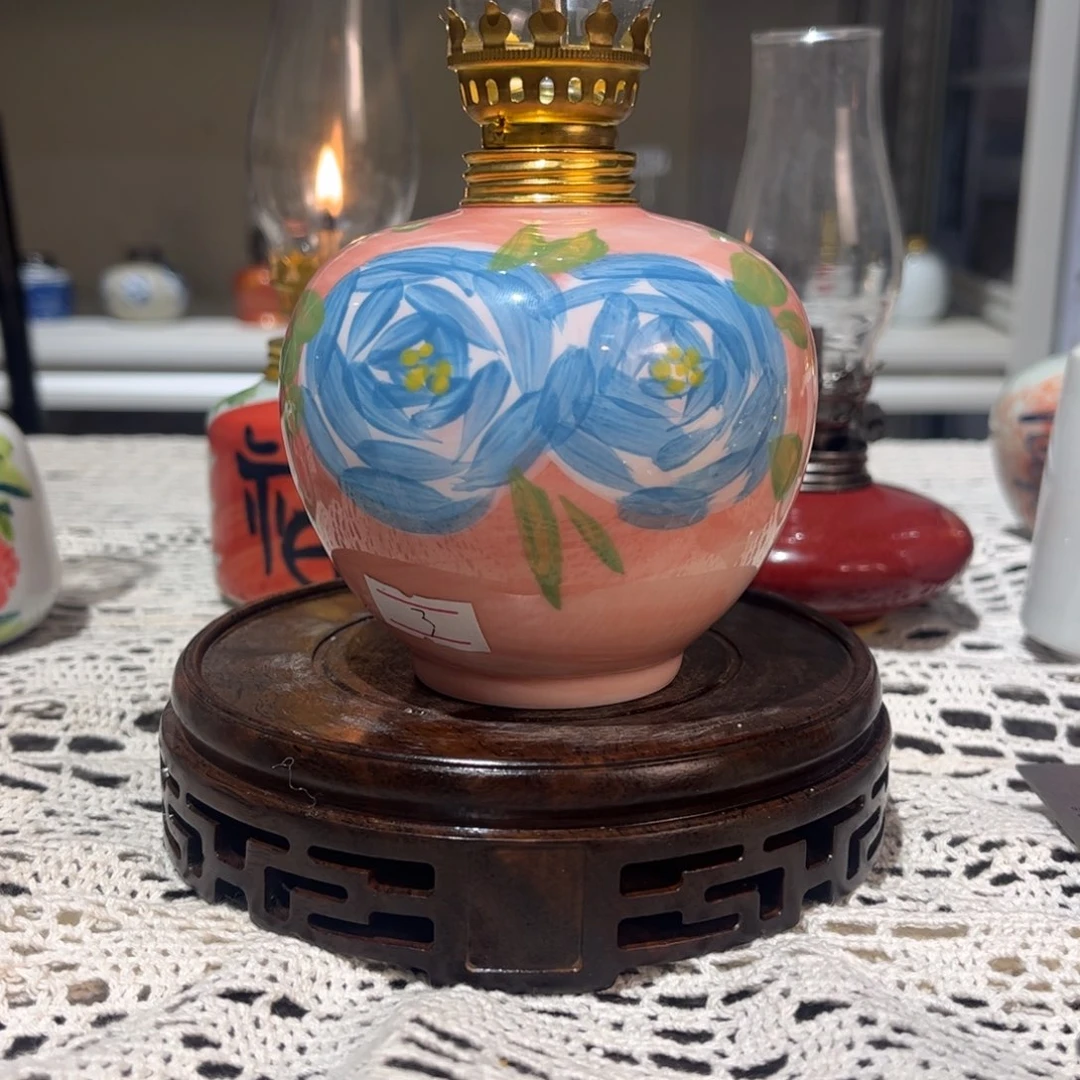 摆件景德镇陶瓷手工香薰灯