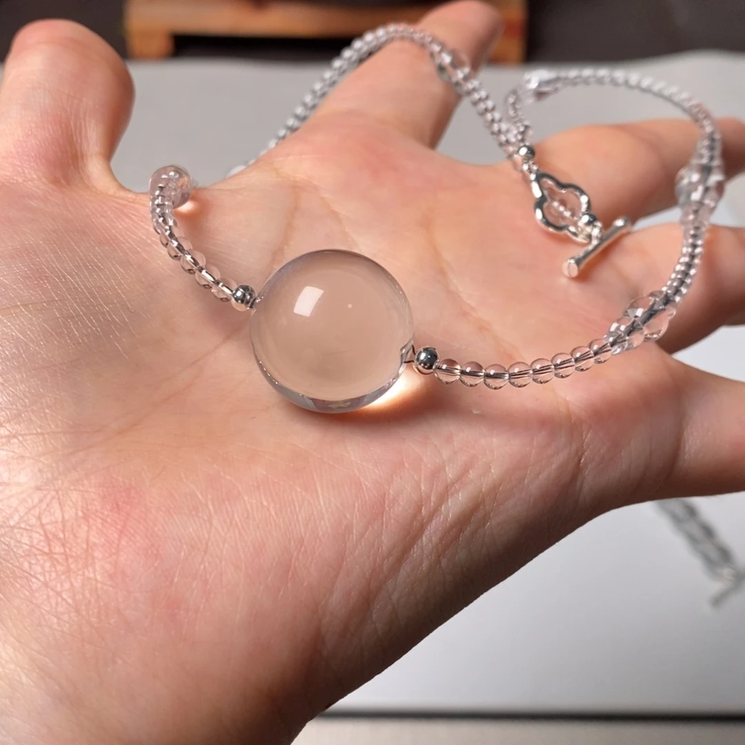 项链白水全净体 牛鼻孔