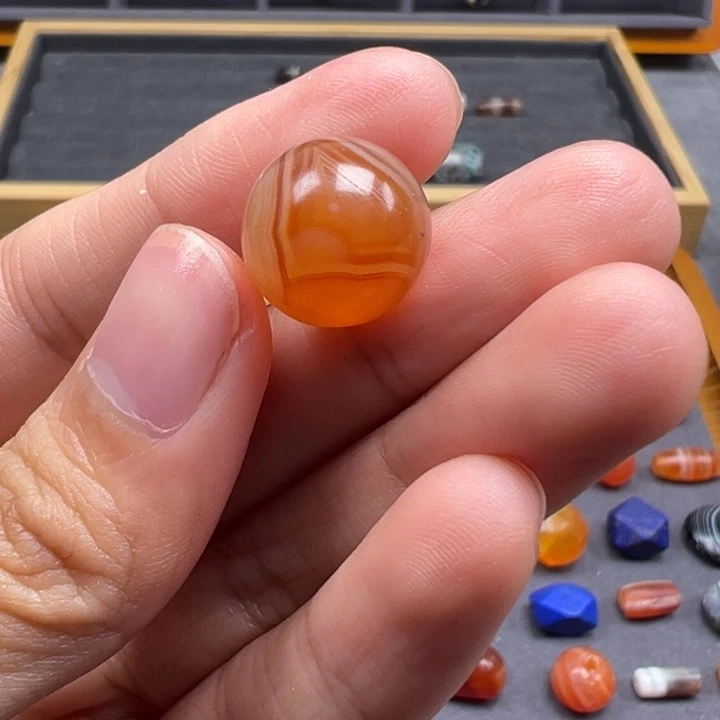 玛瑙/玉髓未镶嵌珠宝半成品14  13.3*13