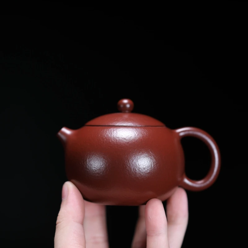 【**专用】龙德堂紫砂壶 汤华刚 金砂紫红袍 （西施）THG040