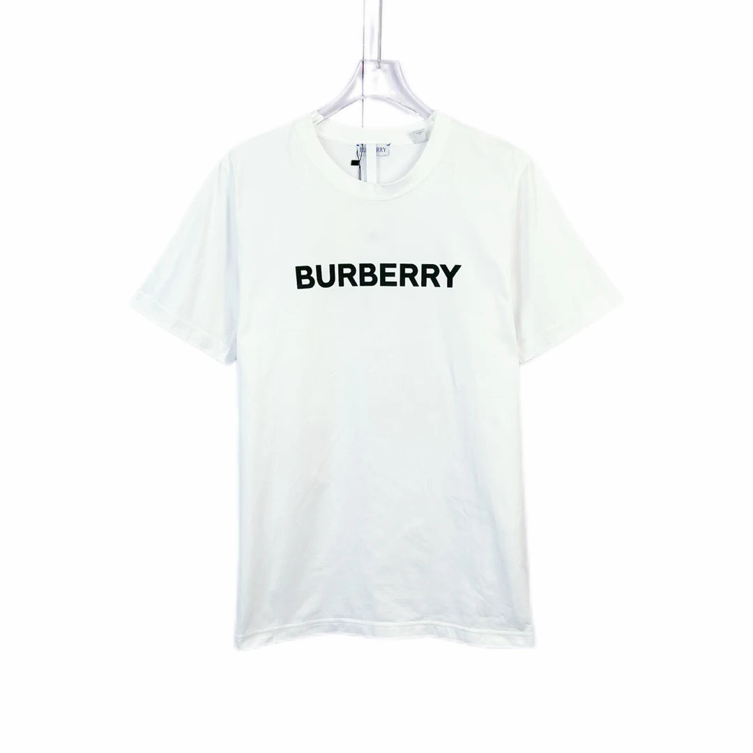 99新 BURBERRY/博柏利 011021 Logo字母印花短袖T恤 S码