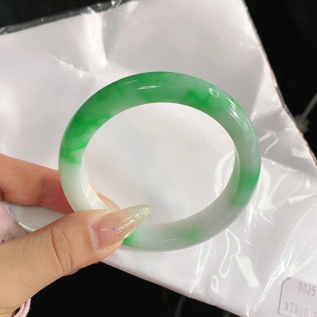 未镶嵌手镯翡翠57圈2597