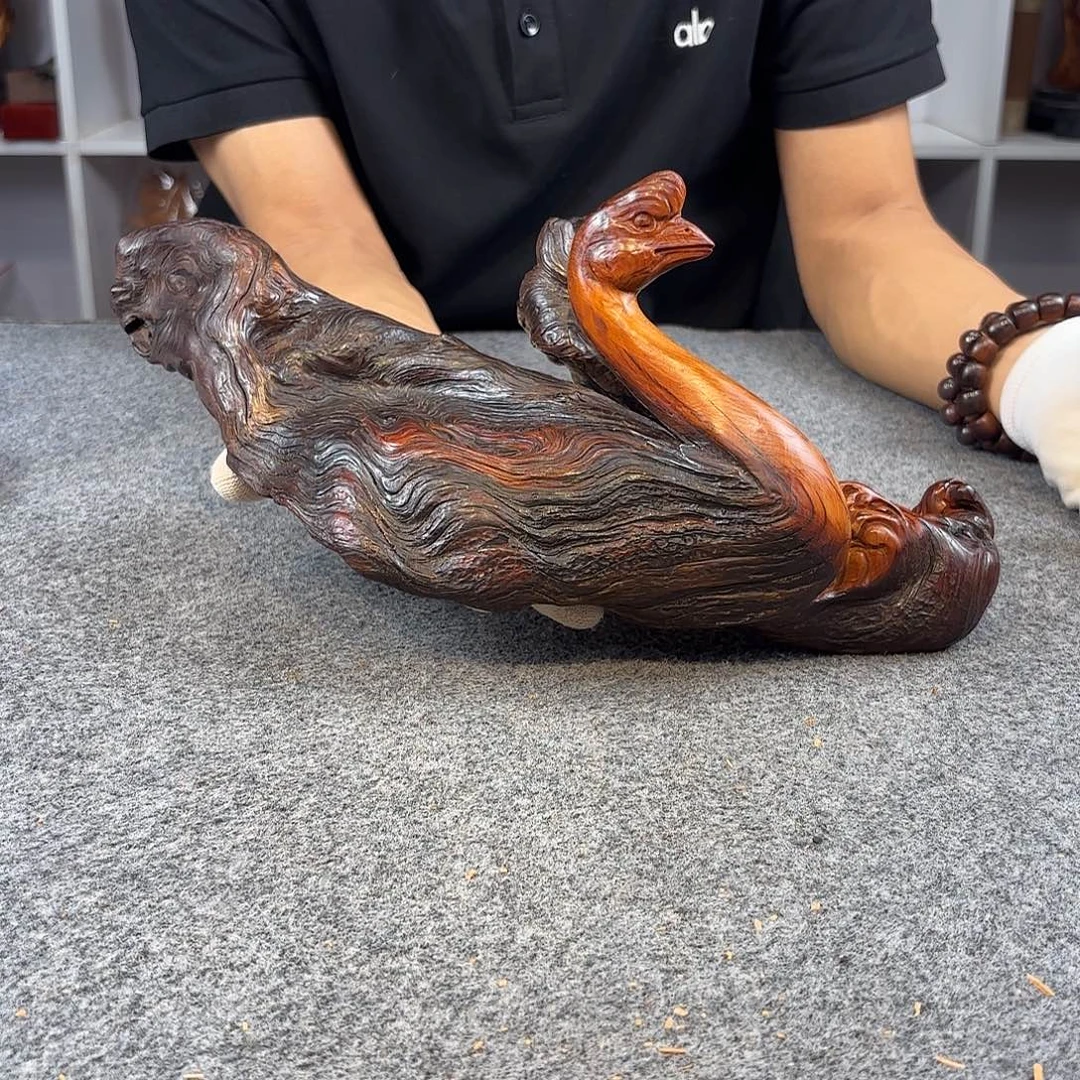 崖柏太行崖柏黑骨摆件典藏孤品