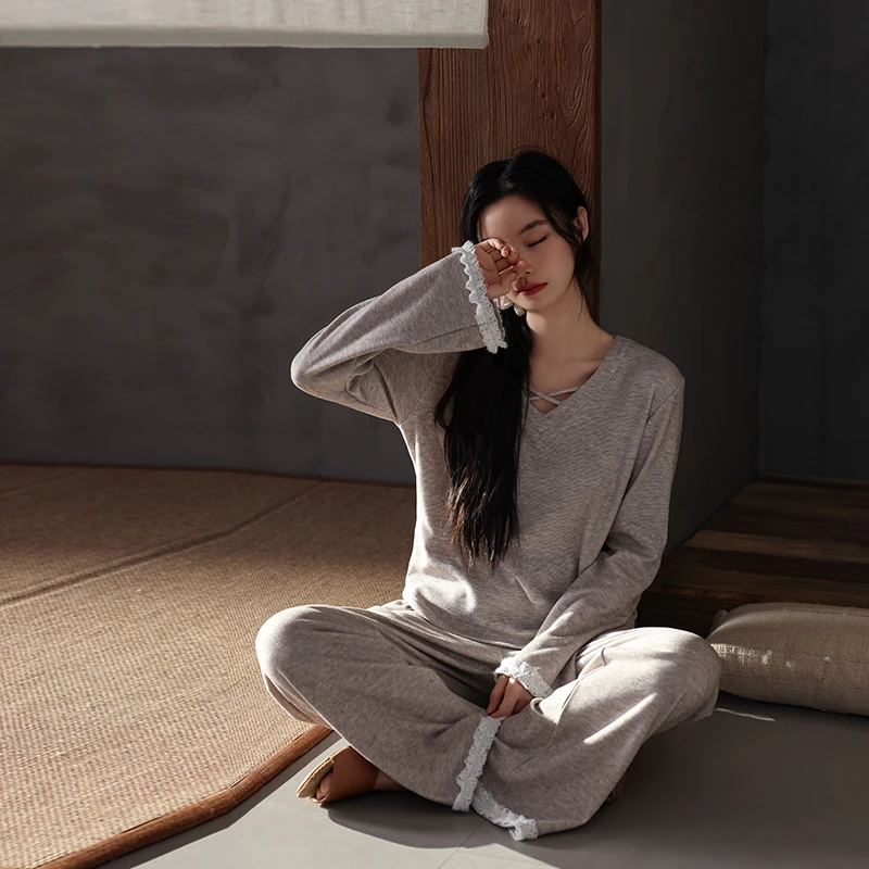 熙泊品【薄绒】2025新款睡衣女款家居服可外穿爆款加绒薄绒蓄热型