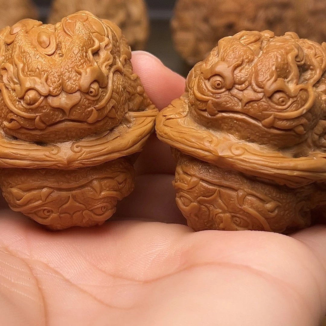 伓***氼手串/手链核桃龙蟾