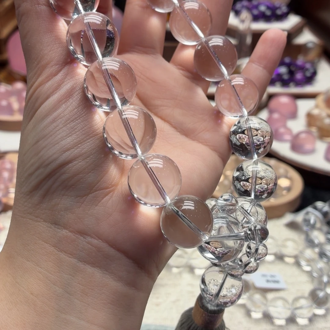 水晶未镶嵌手链18m