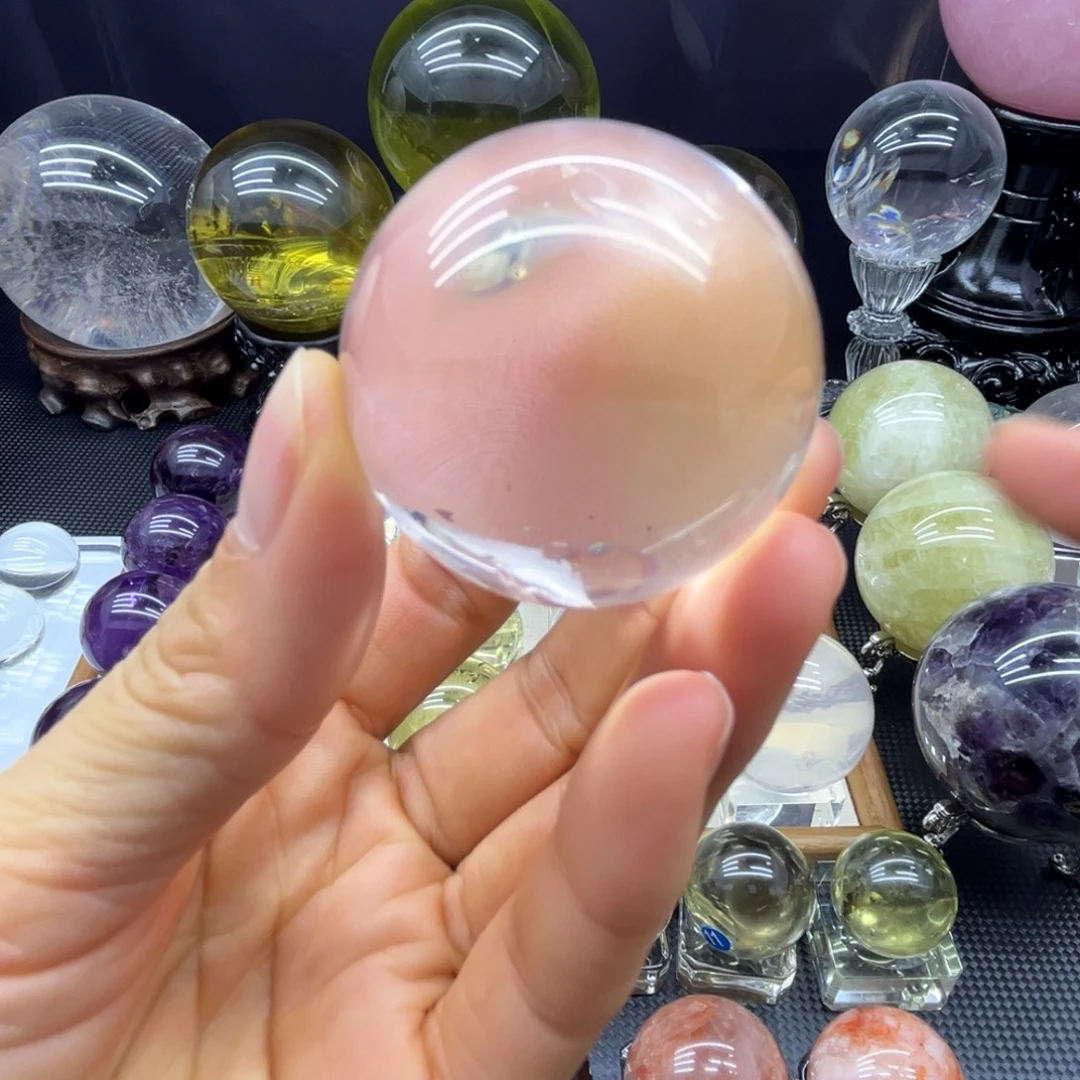 银S925镶嵌水晶珠宝半成品4.2公分