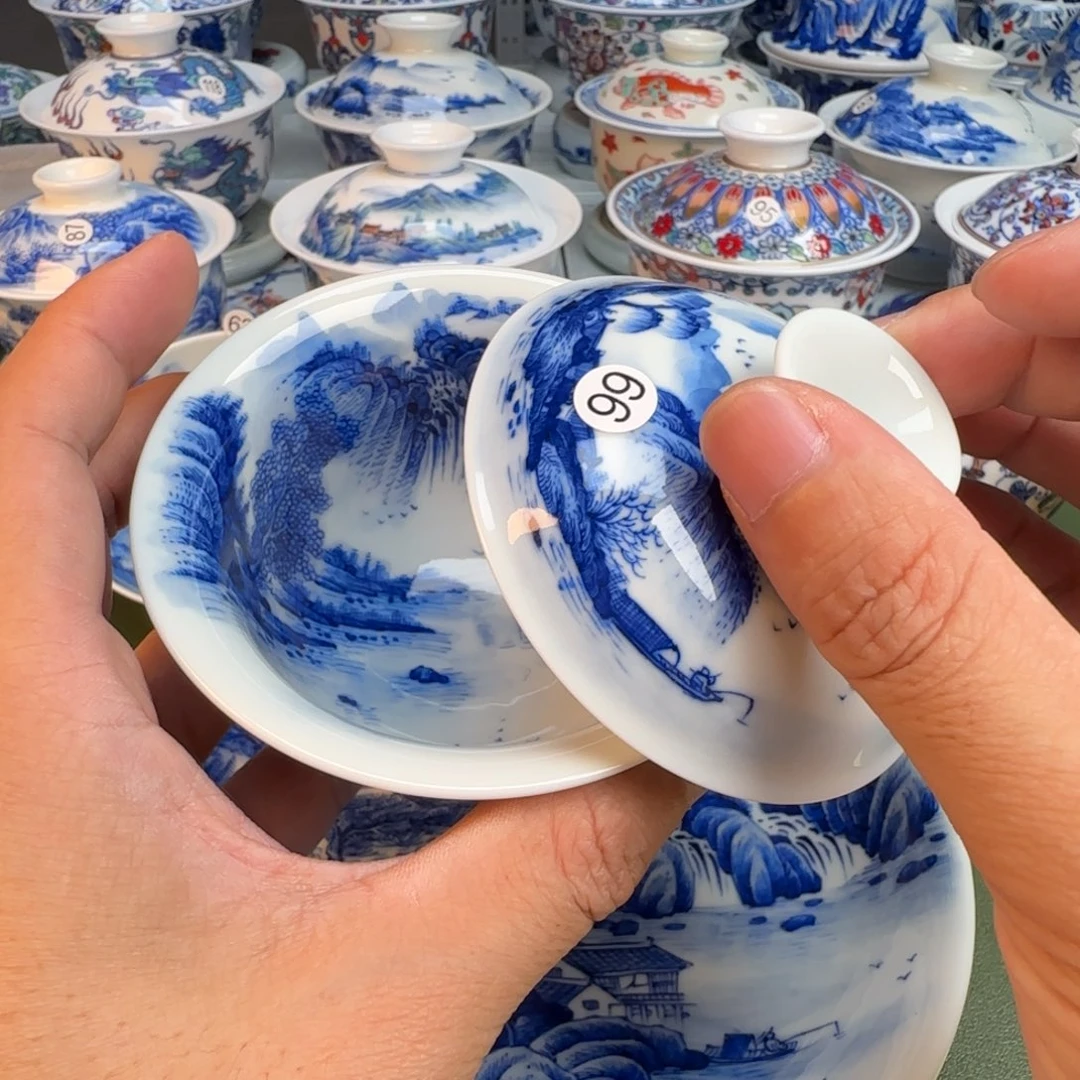 纯手工纯手绘茶具99