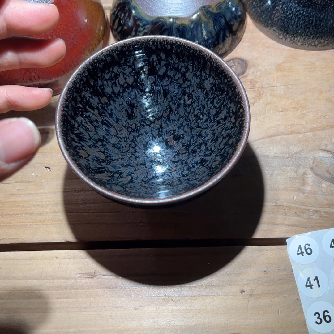 茶盏老木头柴烧建盏精选18