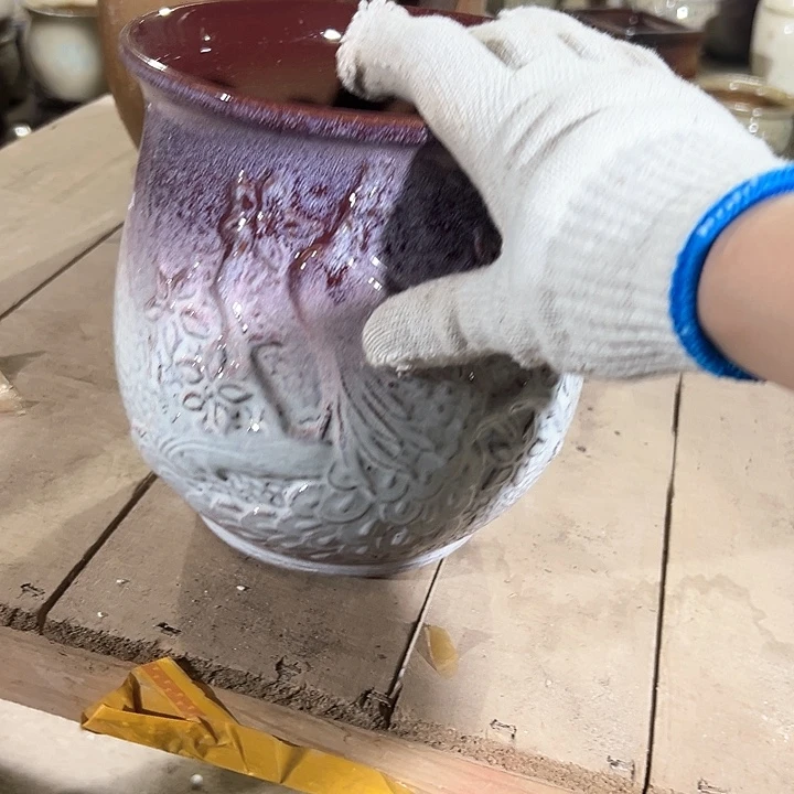 紫砂花盆花盆花盆
