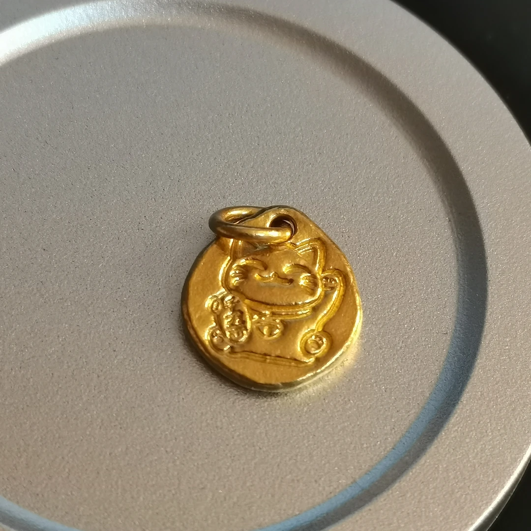 【芙蕾雅黄金吊坠】2.5