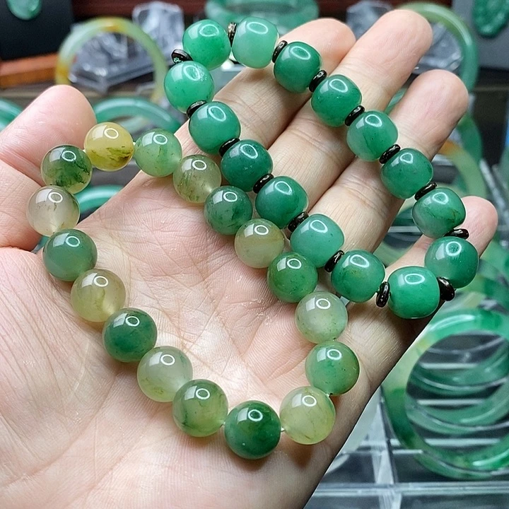 石英质玉手链未镶嵌懒**愛