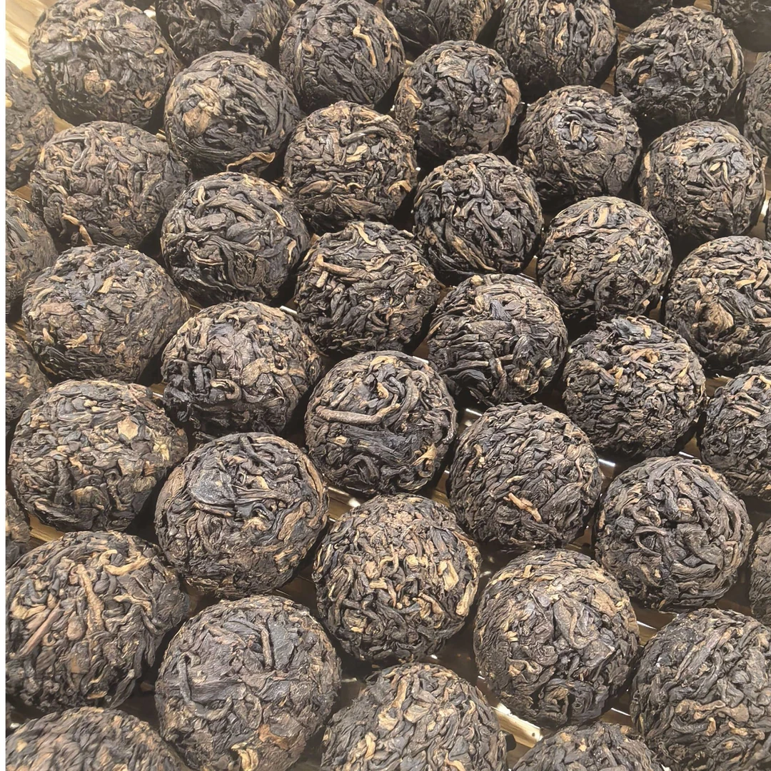 2018年【樟香龙珠】熟茶(紧压茶)60颗