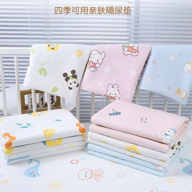 纯棉隔尿垫婴儿防水可洗透气大尺寸儿童防漏床垫护理垫月经姨妈垫