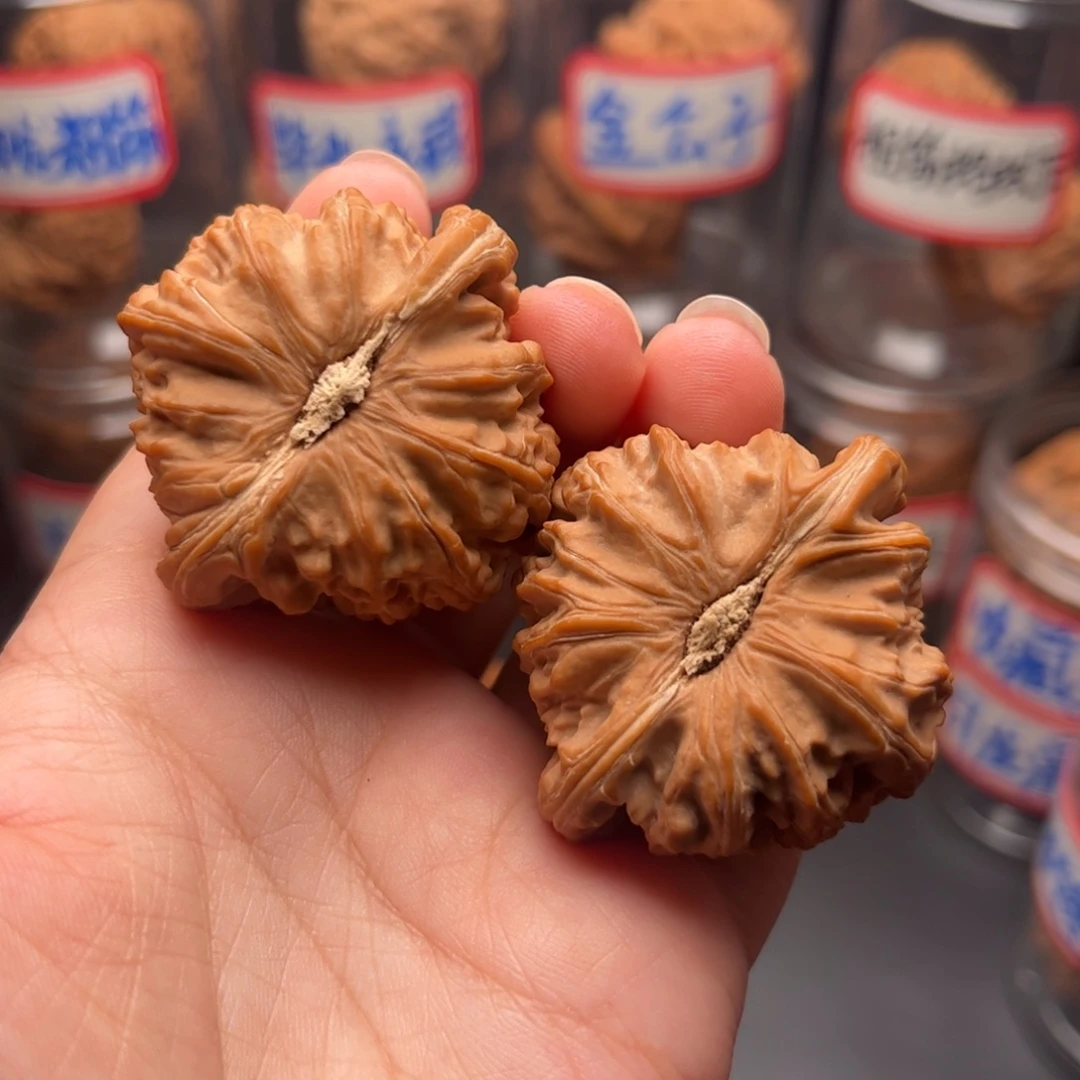 玉***啊把件文玩核桃43白狮子头