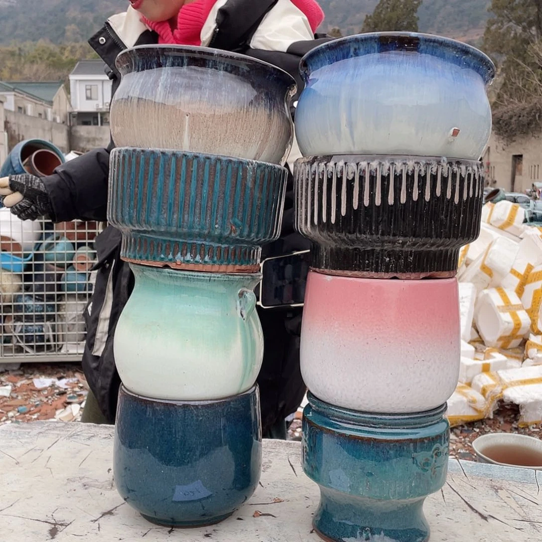 红陶王嫂花盆直播0221-521框次品