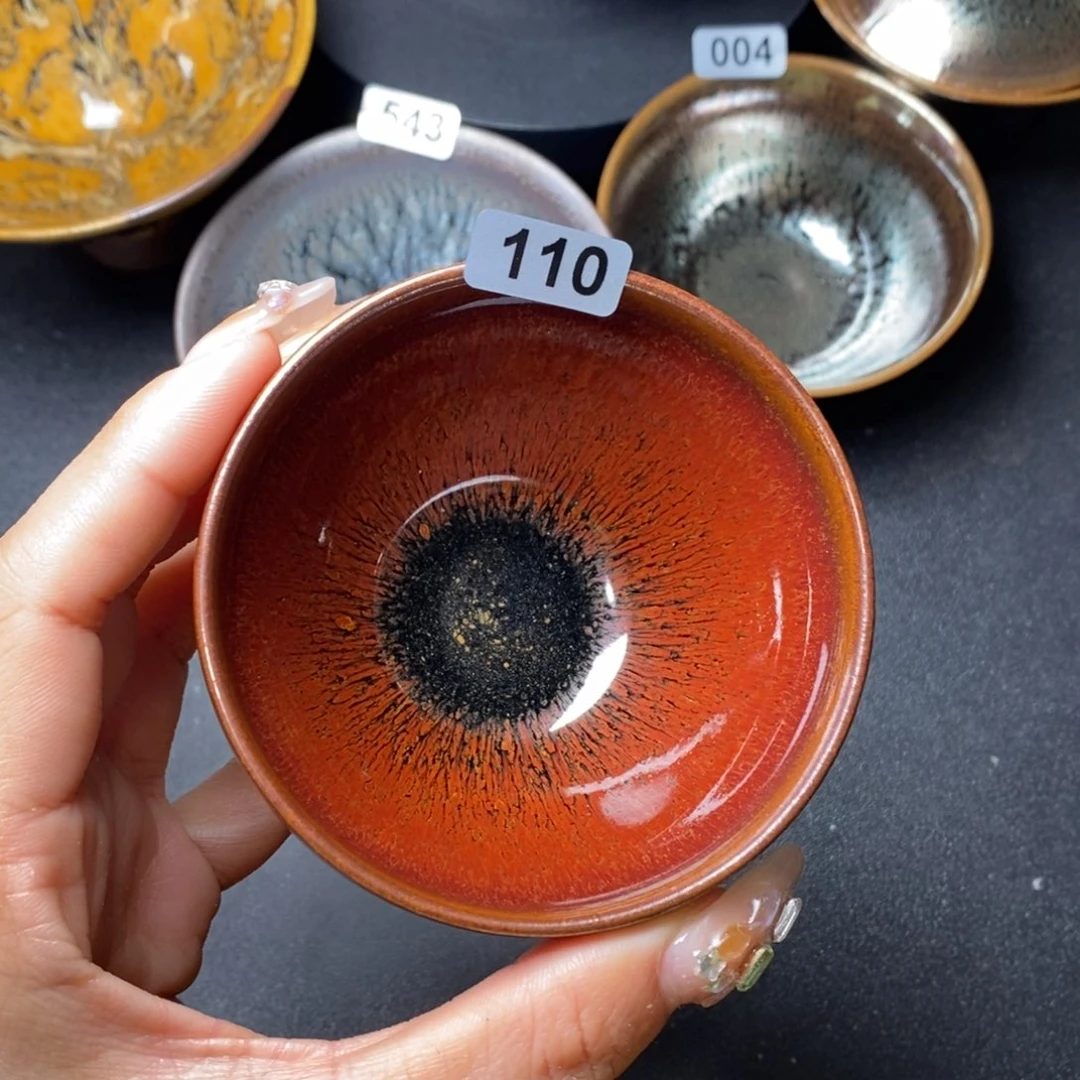 茶盏建窑建盏主人杯110