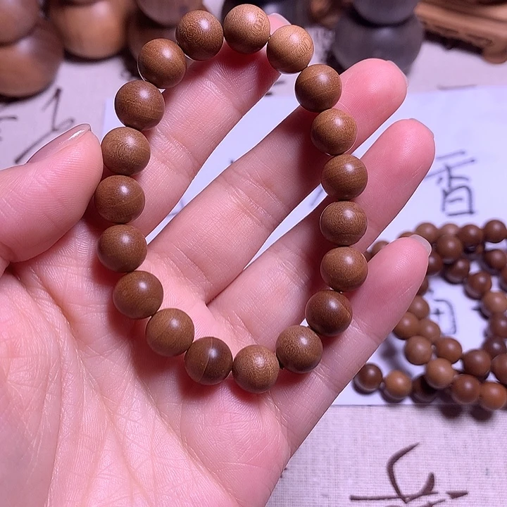 檀香木1.0/19单圈手串