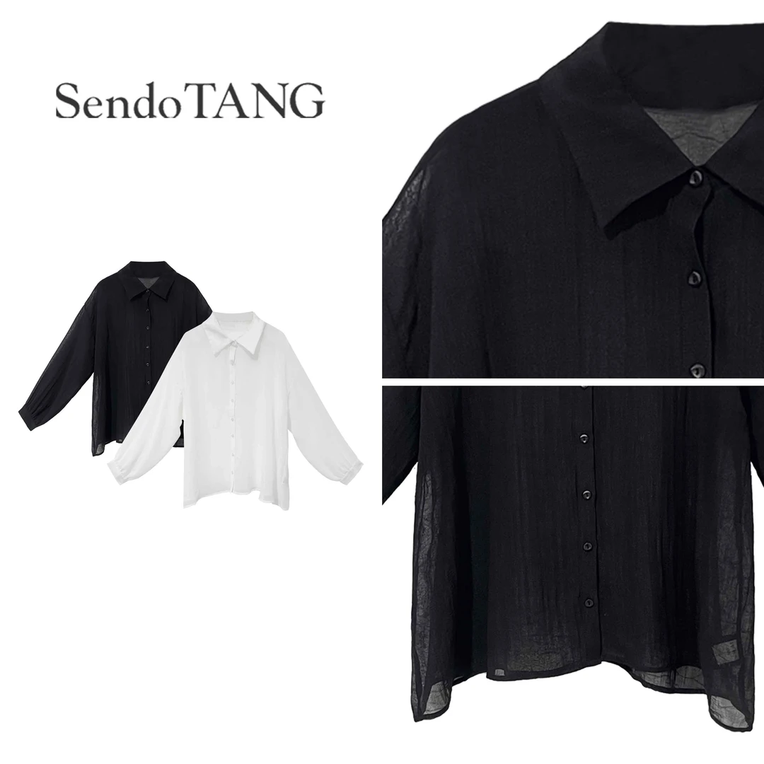 通勤衬衫【轻飘飘】胖多女装春款新款时尚高级感休闲气质百搭衬衫