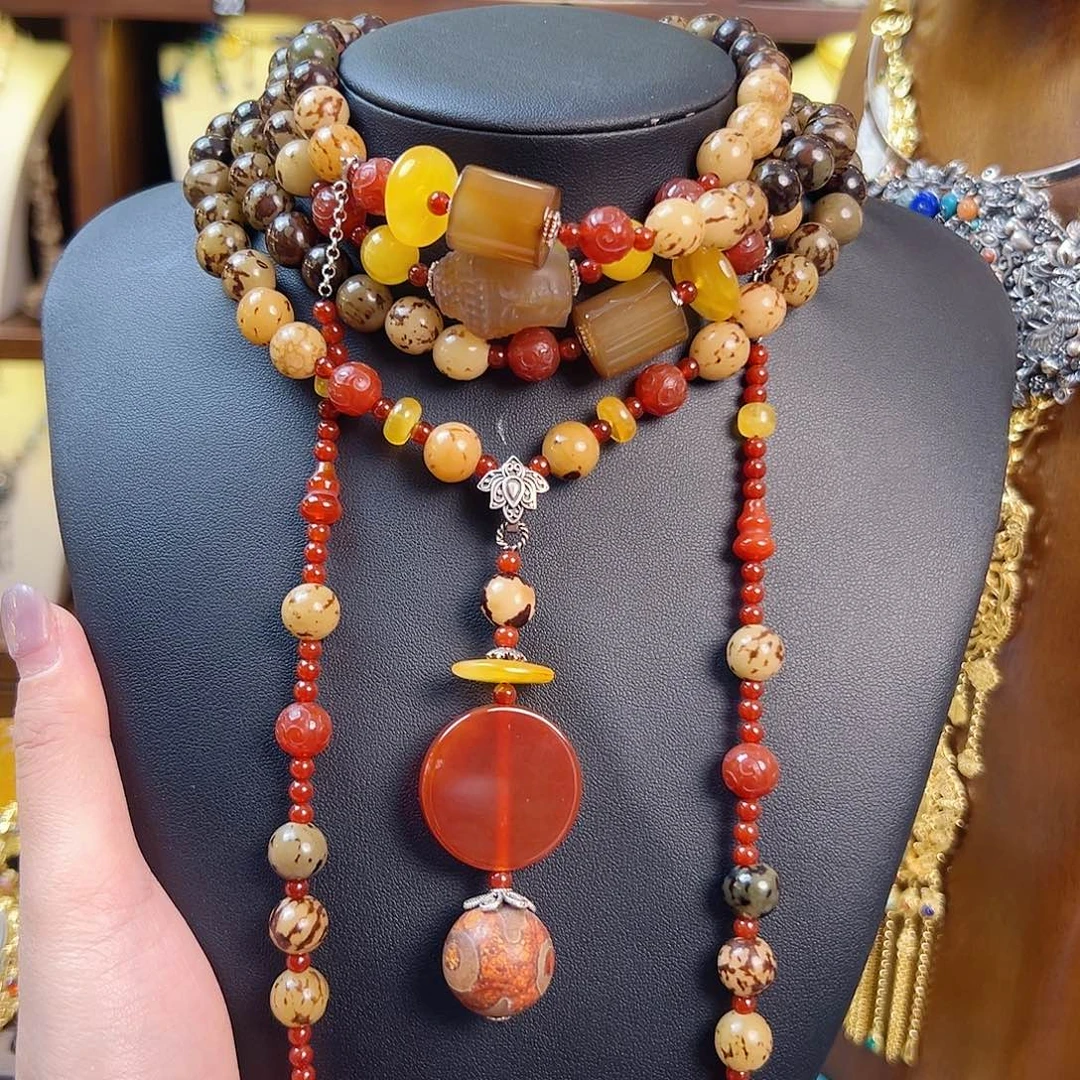 吉***6925银锦和原创设计款式项链108