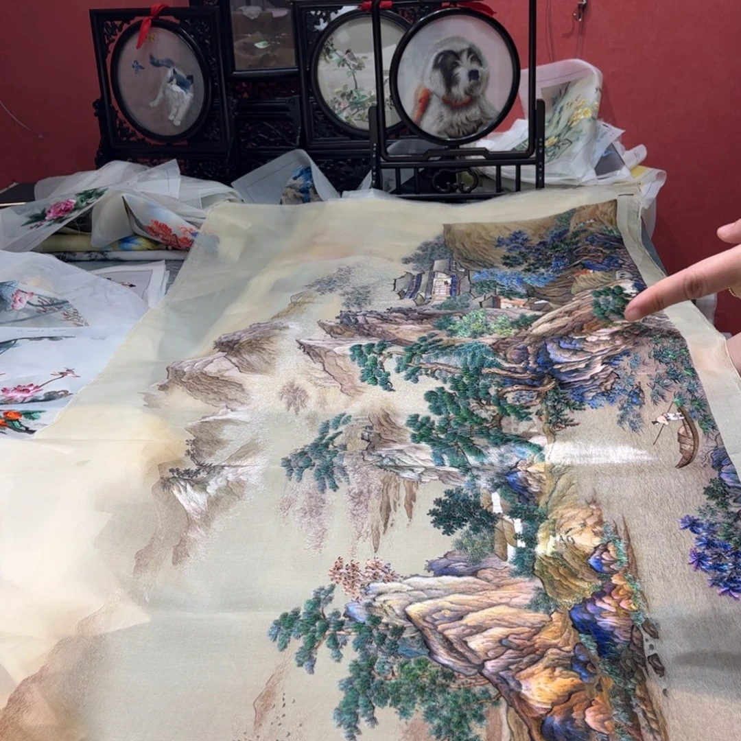 楷***德织绣纯手工打造全网最高性价比