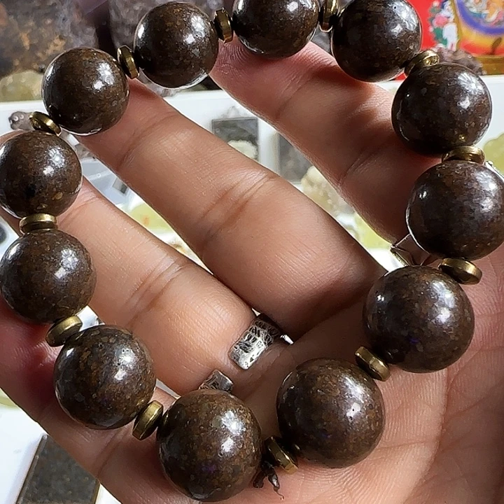 大理石磁石陨落星辰星星手串