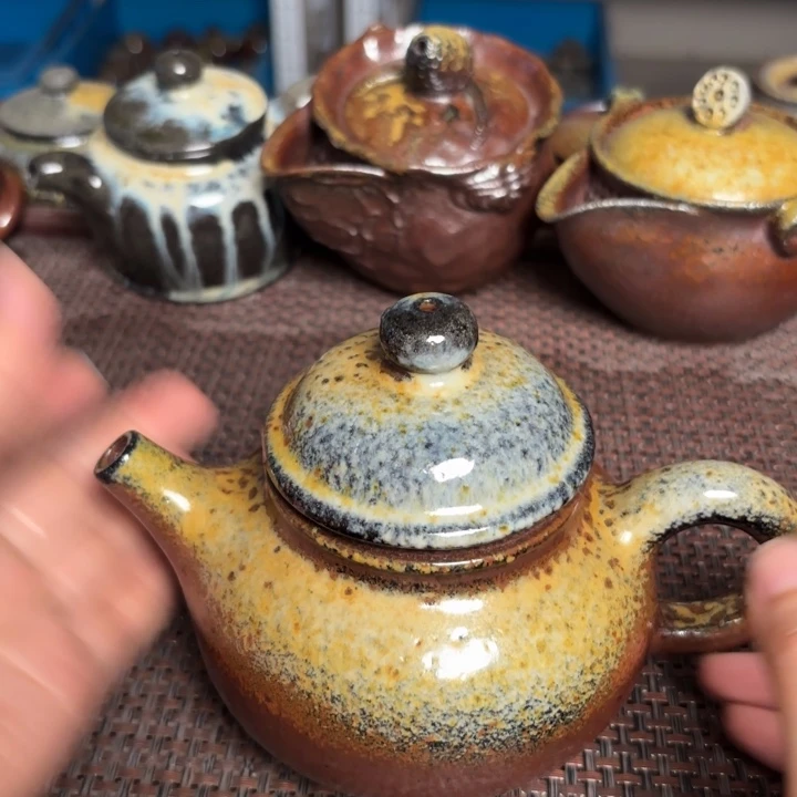 茶杯紫砂大容天壶