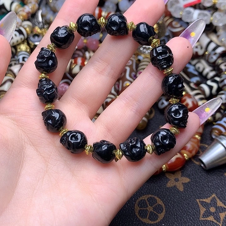 玛瑙/玉髓未镶嵌发一条