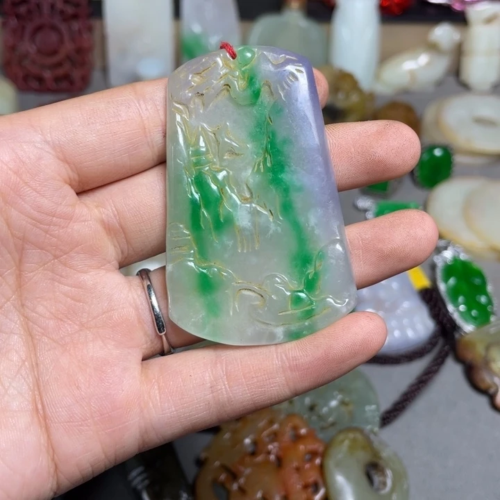 滴血莲花菩提吊坠