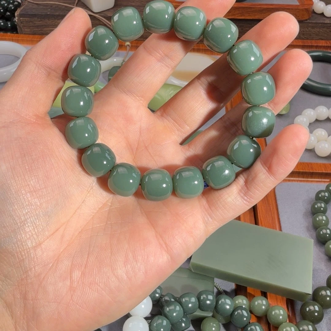 和田玉手链未镶嵌