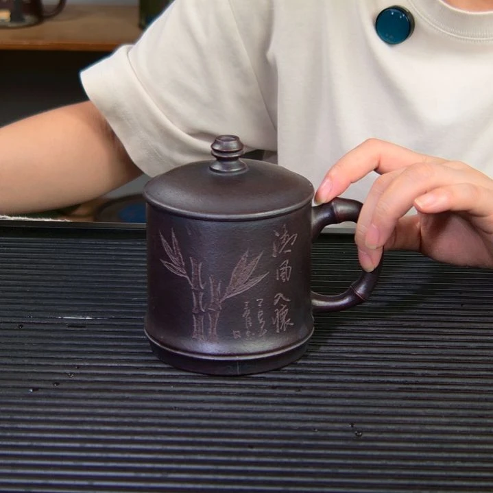 茶杯紫砂高货放漏
