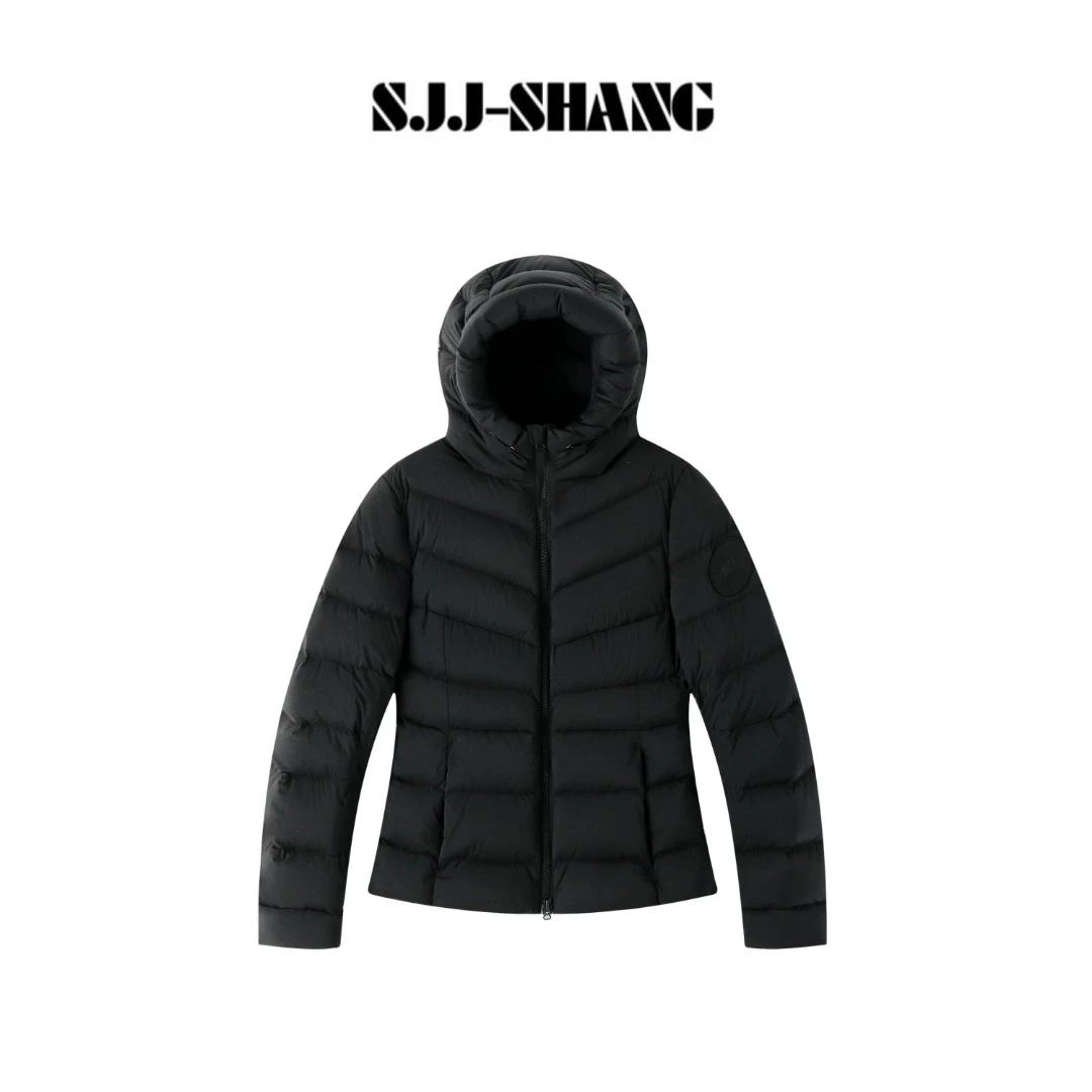 SJJ-SHANG【黑标大鹅】抵挡严寒！超五防排骨90大朵绒鹅绒服q135585p