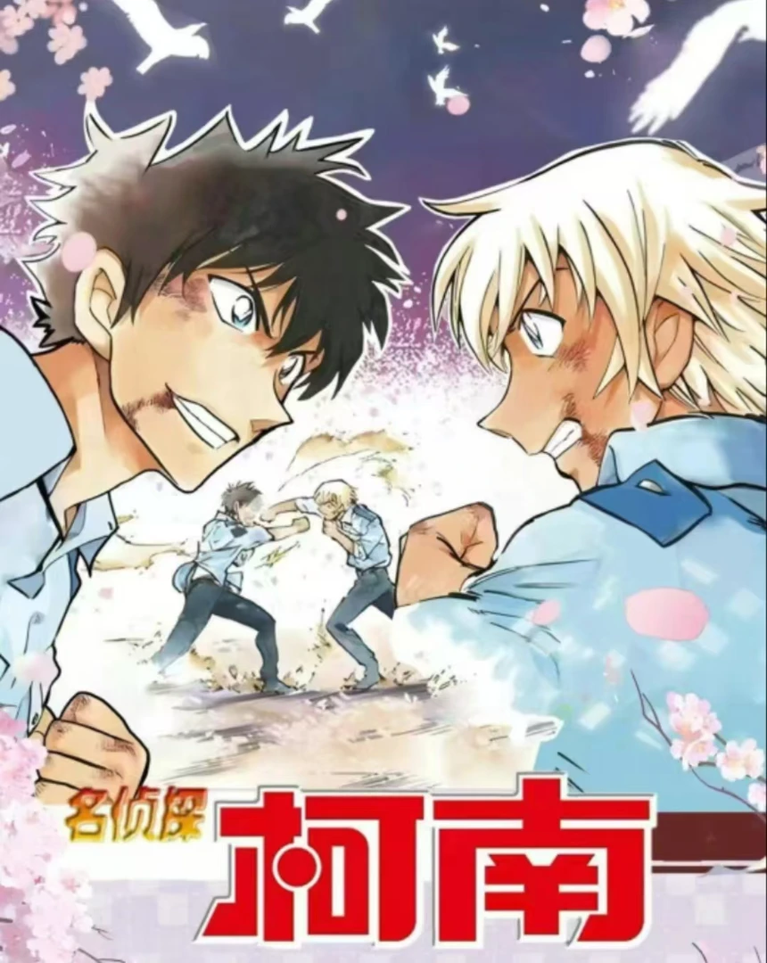【浮浮1K2】名侦探柯南昊卡文创卡转冰箱贴潮玩收藏盲盒