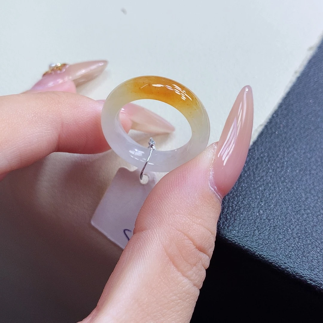 未镶嵌戒指翡翠10-11号