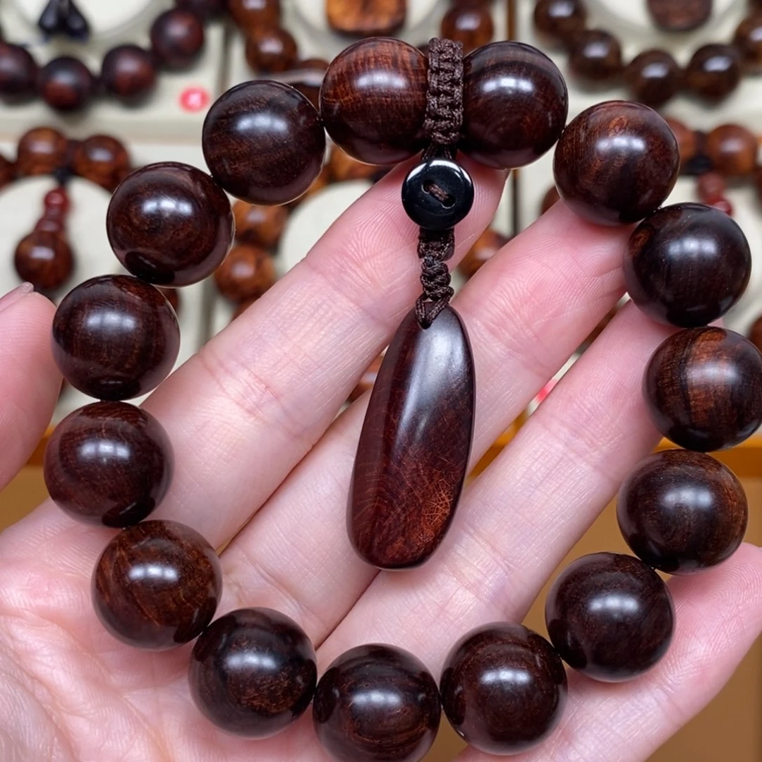 L***y黄花梨/降香黄檀手串/手链海南黄花梨1.5