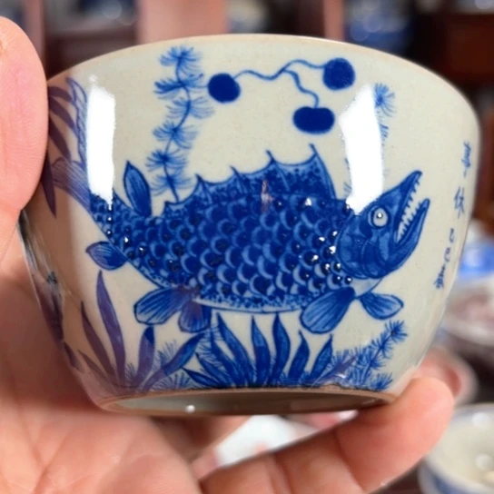 瑕疵，陈茗博柴窑茶器