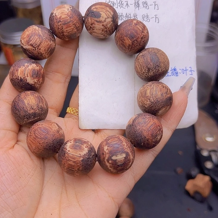 藤类刘*音降真香缅甸东枝料白油齐超一档爆甲2.0尺寸368