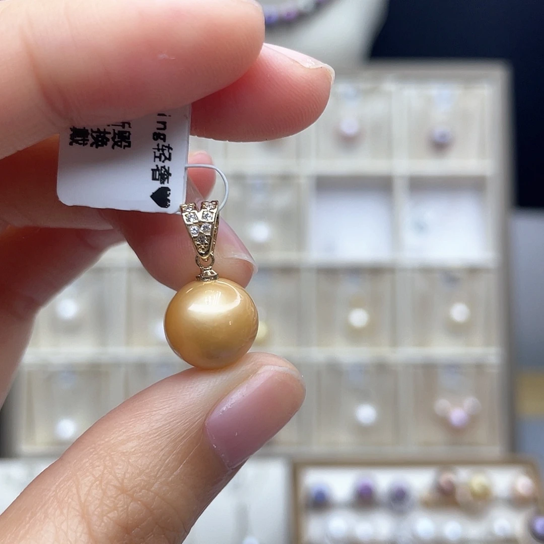 合金淡水珍珠颈饰