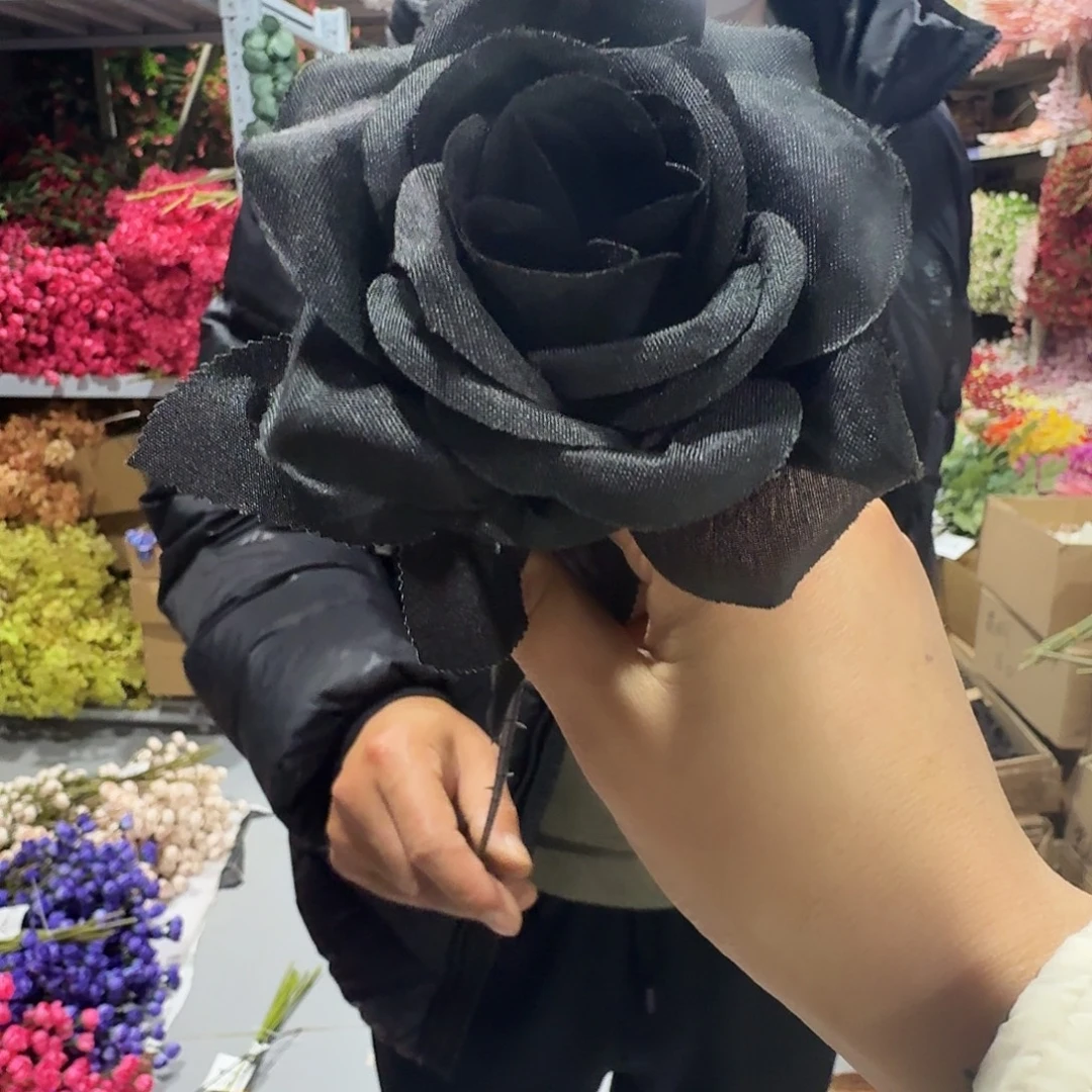 黑色单只玫瑰50枝