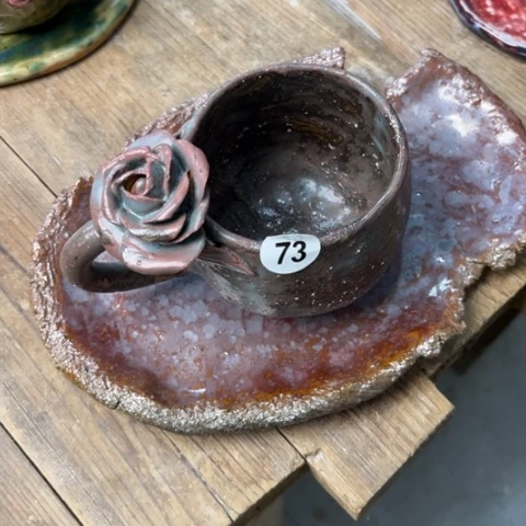 *****碗纯手工手捏咖啡杯餐具壶承