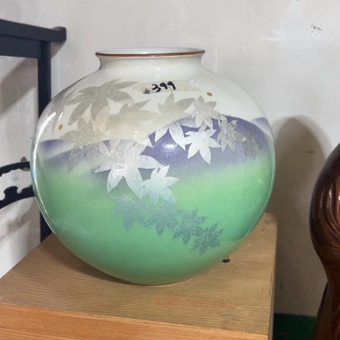 蜜安罐瓷香炉锡茶则