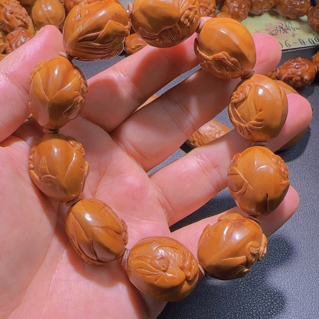 橄榄核手串/手链半身十八罗汉