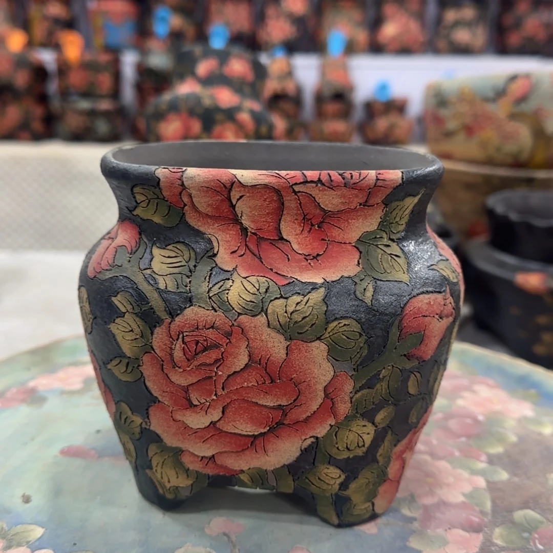 无纺布精品多肉花盆花瓶