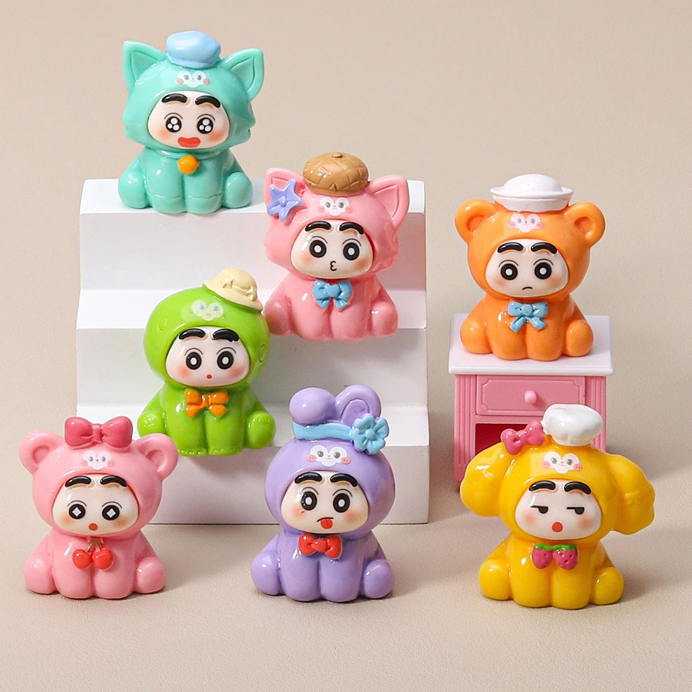 【九宫格】彩绘迪迪小新diy饰品摆件