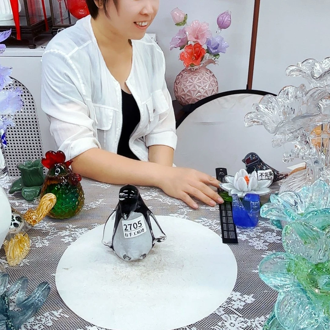琉璃花瓶花器艺术品