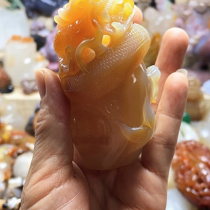 浪***涯玛瑙/玉髓未镶嵌饰品