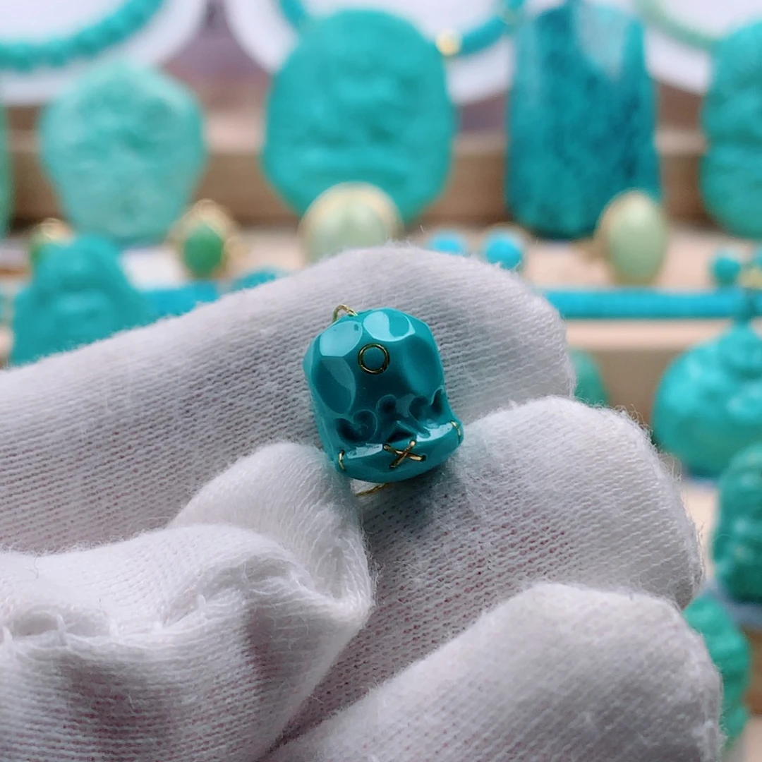 绿松石未镶嵌阿呆