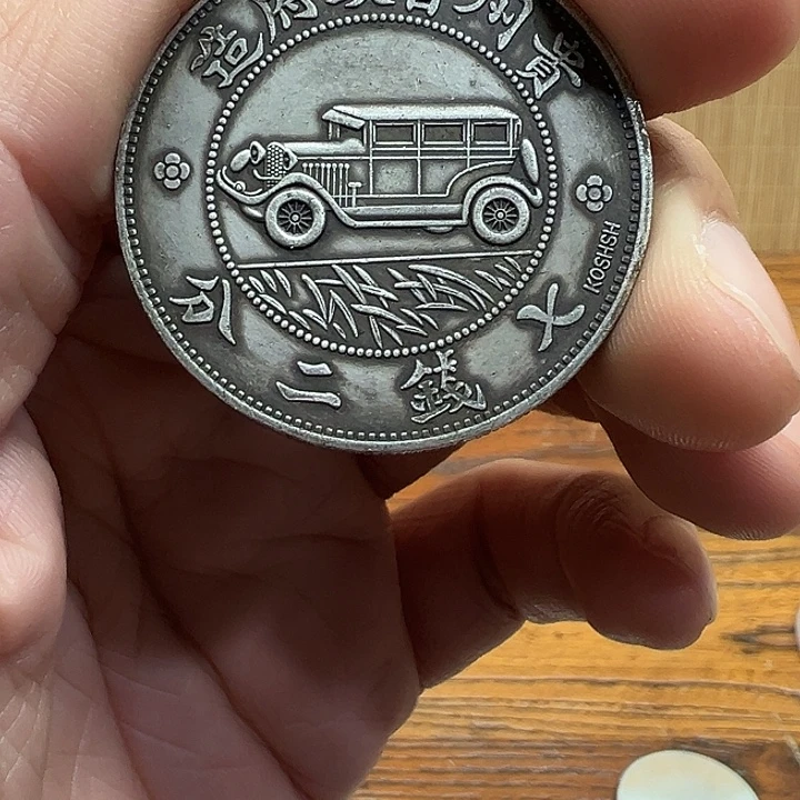 （一家臻藏）可吸翻可吹响龙洋工艺品 精选摆件