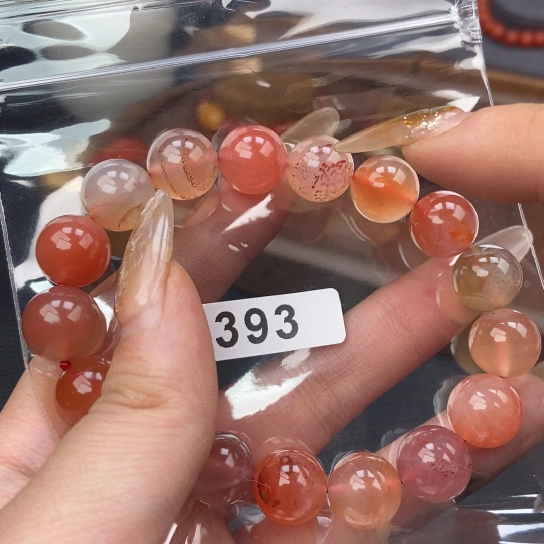 南红玛瑙未镶嵌手链